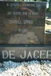 JAGER Charel David, de 1963-1999
