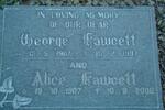 FAWCETT George 1907-1997 & Alice 1907-2000