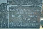 GUNTER Herman Hendrik 1960-1977