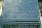 RONALD Margaret Elizabeth 1915-1978