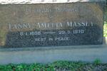 MASSEY Fanny Amelia 1888-1970