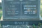 BAKER Eric George 1913-1964 & Gwendolene Rhoda PICTOR 1913-2001