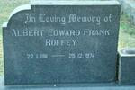 ROFFEY Albert Edward Frank 1911-1974