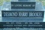 BROOKS Desmond Harry 1944-2006