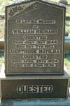 QUESTED William Richard 1844-1913 & Gertrude Matilda 1854-1936