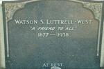WEST Watson S., Luttrell 1877-1938