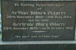 OLDACRE Arthur James 1860-1944 & Gertrude Mary 1870-1952