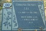 LEE Edmund 1868-1915