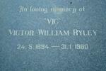 RYLEY Victor William 1894-1980