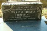 BERRYMAN William Thomas 1955-1956