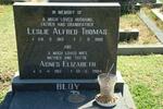 BLOY Leslie Alfred Thomas 1913-1989 Agnes Elizabeth 1913-2004