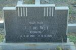 WET J.J., de 1901-1981