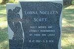 SCOTT Lorna Noeleen 1952-1974