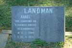 LANDMAN Karel 1904-1976
