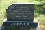 JONKER Adolf Jacobus 1905-1975 & Mary Jane 1914-1991