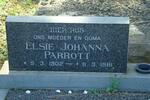 PARROTT Elsie Johanna 1902-1981