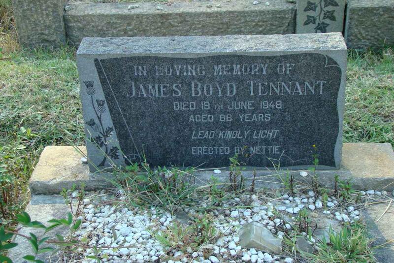 TENNANT James Boyd -1948