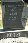 KOTZE Gabriel 1916-1987