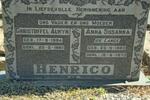 HENRICO Christoffel Alwyn 1884-1961 & Anna Susanna DE LANGE 1893-1973