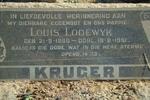 KRUGER Louis Lodewyk 1886-1951