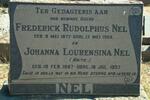 NEL Frederick Rudolphus 1877-1959 & Johanna Lourensina BRITS 1887-1957
