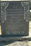 HENRICO Bernard Frederick 1879-1956