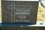 BADENHORST Pieter Willem 1942-1999