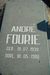 FOURIE Andre 1939-1988