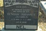 NEL Hendrik Johannes Jacobus 1882-1968