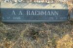 BACHMANN A.A. 1896-978