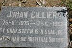 CILLIERS Johan 1925-1952