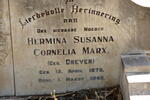 MARX Hermina Susanna Cornelia nee DREYER 1870-1940