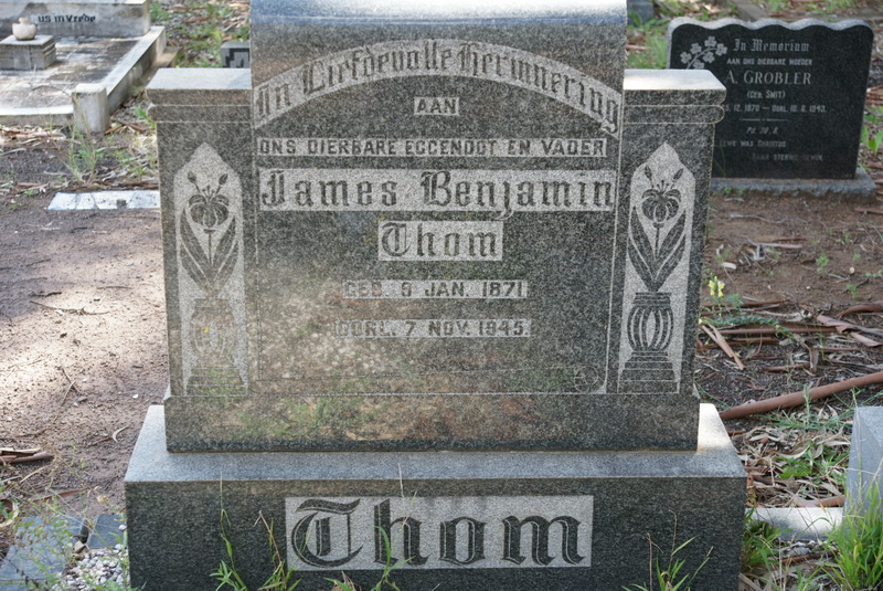 THOM James Benjamin 1871-1945