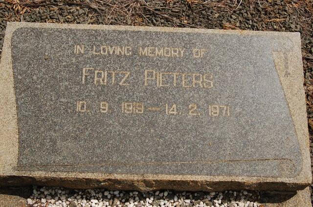 PIETERS Fritz 1919-1971