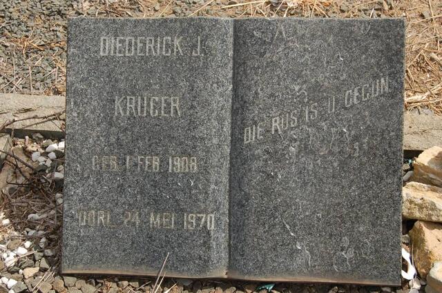 KRUGER Diederick J. 1908-1970