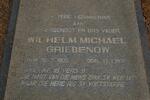 GRIEBENOW Wilhelm Michael 1905-1971