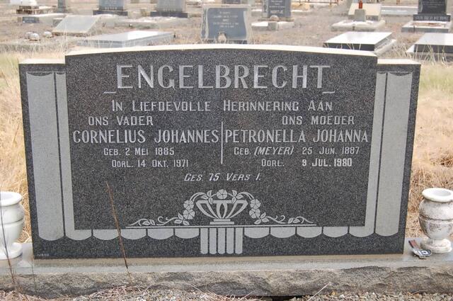 ENGELBRECHT Cornelius Johannes 1885-1971 & Petronella Johanna MEYER 1887-1980