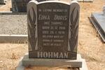 HOHMAN Edna Doris nee THORPE 1906-1979