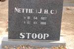 STOOP J.H.C. 1907-1999