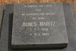 MARITZ Agnes 1935-1993