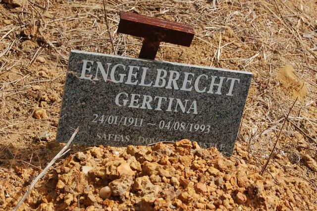 ENGELBRECHT Gertina 1911-1993