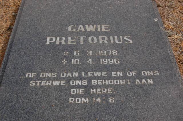 PRETORIUS Gawie 1978-1996