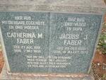 FABER Jacobs J. 1885-1973 & Catherina M. 1891-1956