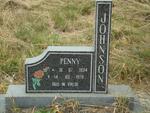 JOHNSON Penny 1934-1979