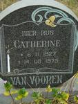 VOOREN Catherine, van 1927-1975