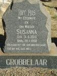GROBBELAAR Susanna 1925-1958