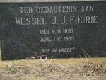FOURIE Wessel J.J. 1897-1963
