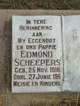SCHEEPERS Edmond 1918-1961