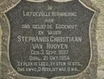 ROOYEN Stephanus Christiaan, van 1897-1954
