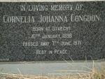 CONGDON Cornelia Johanna 1899-1971